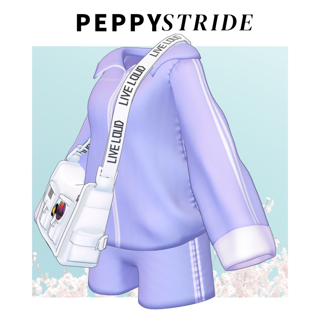 【VRChat 3D衣装】ペピーストライド しなの用