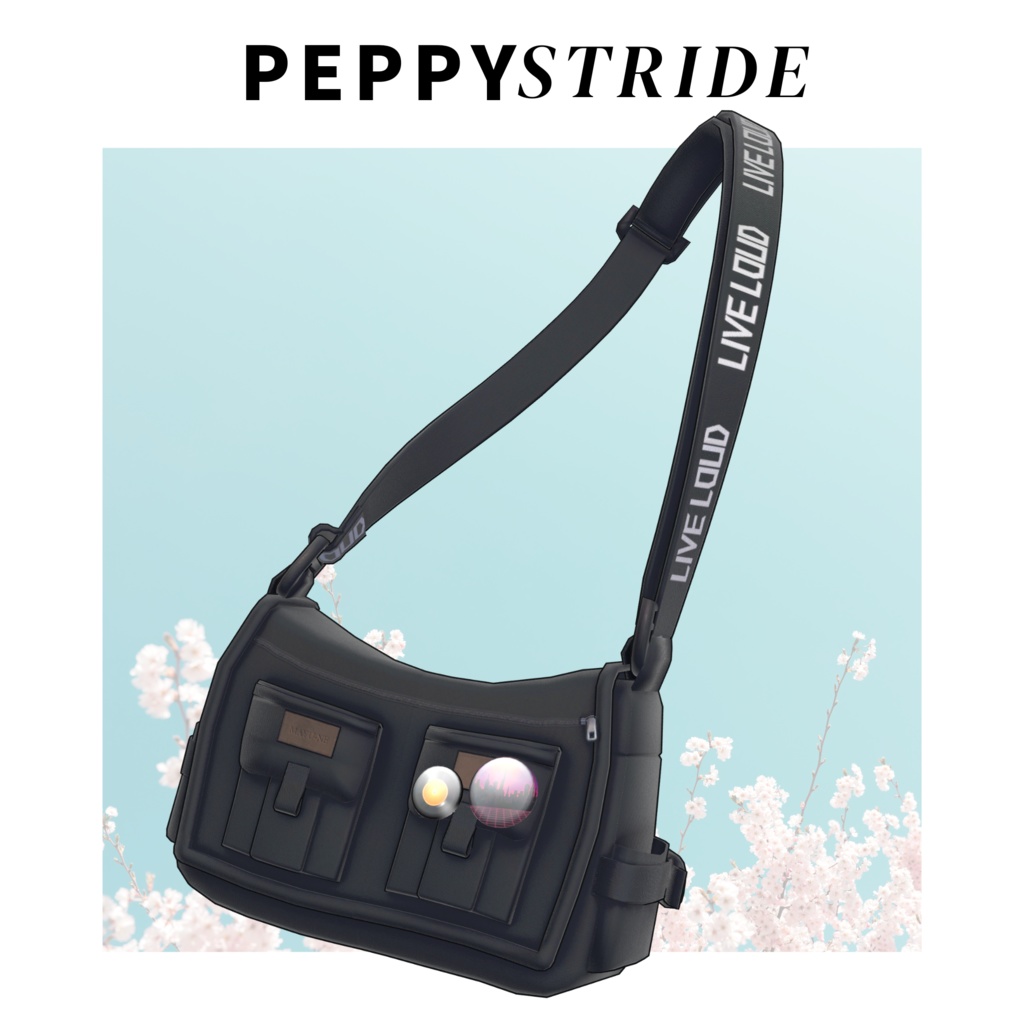 【VRChat 3D衣装】ペピーストライド しなの用