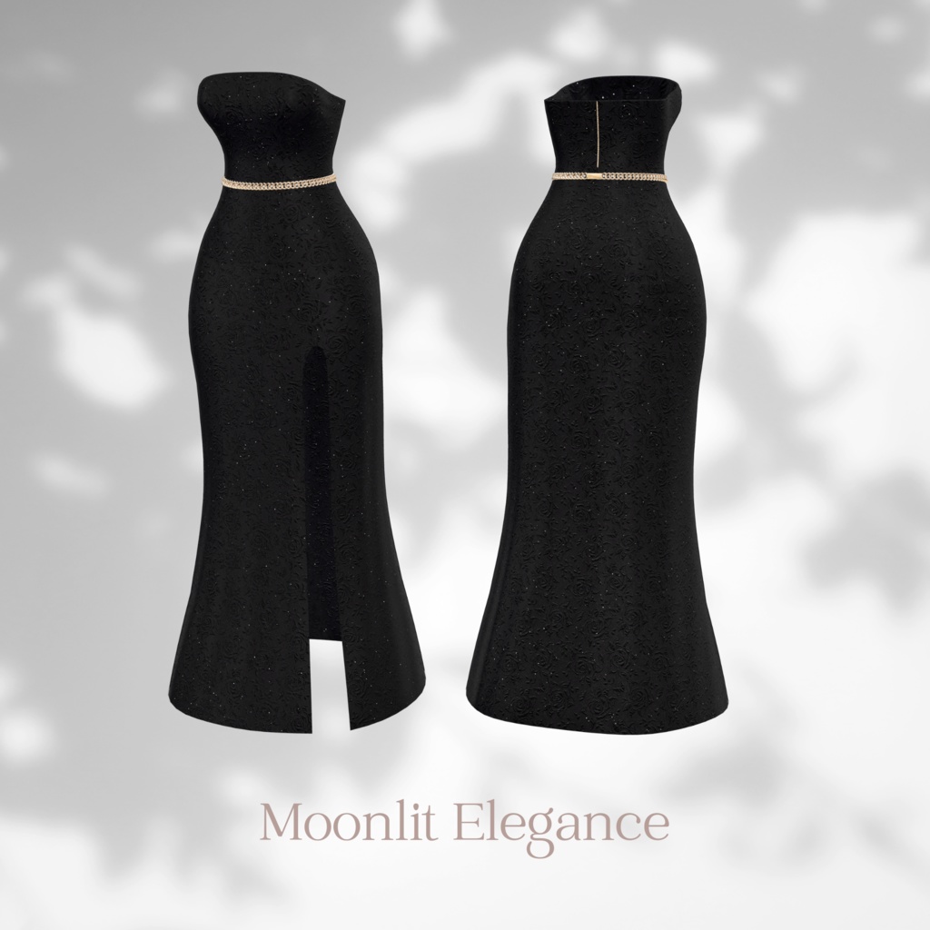 【VRChat 3D衣装】Moonlit Elegance 森羅用