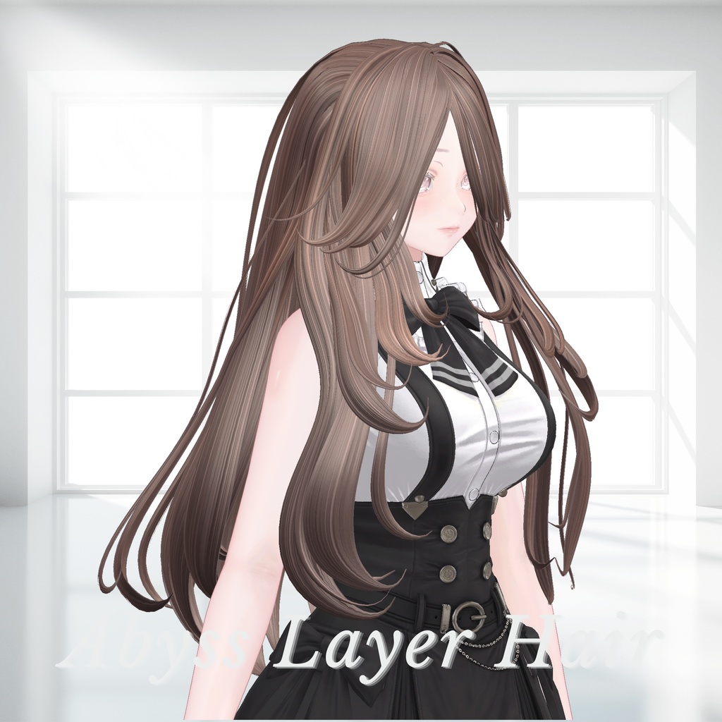【VRChat 3Dヘア】Abyss Layer Hair
