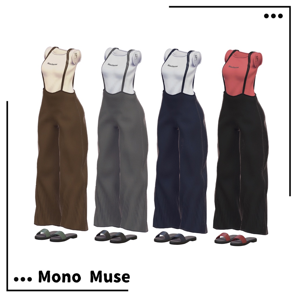 【VRChat 3D衣装】Mono Muse for Shinano しなの用