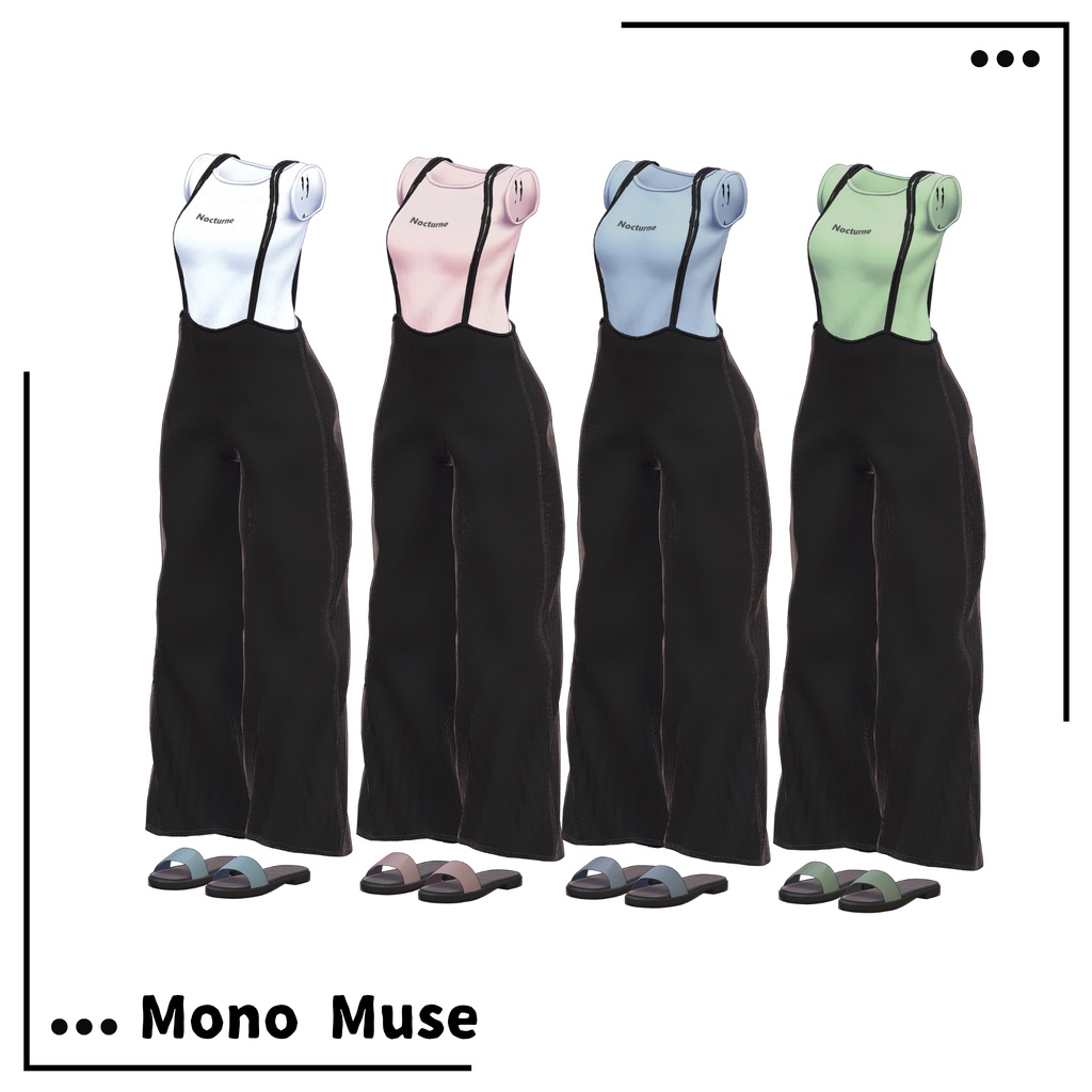 【VRChat 3D衣装】Mono Muse for Shinano しなの用