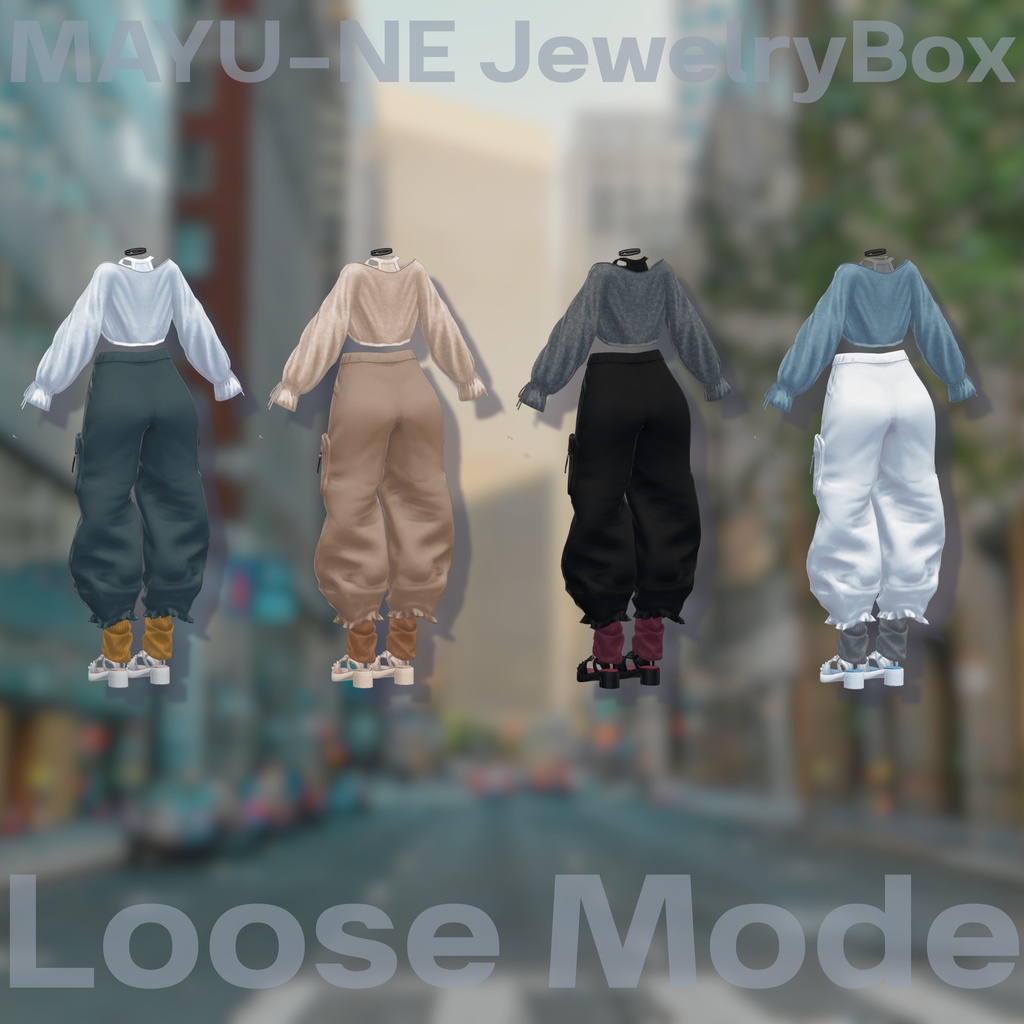 【VRChat 3D衣装】Loose Mode