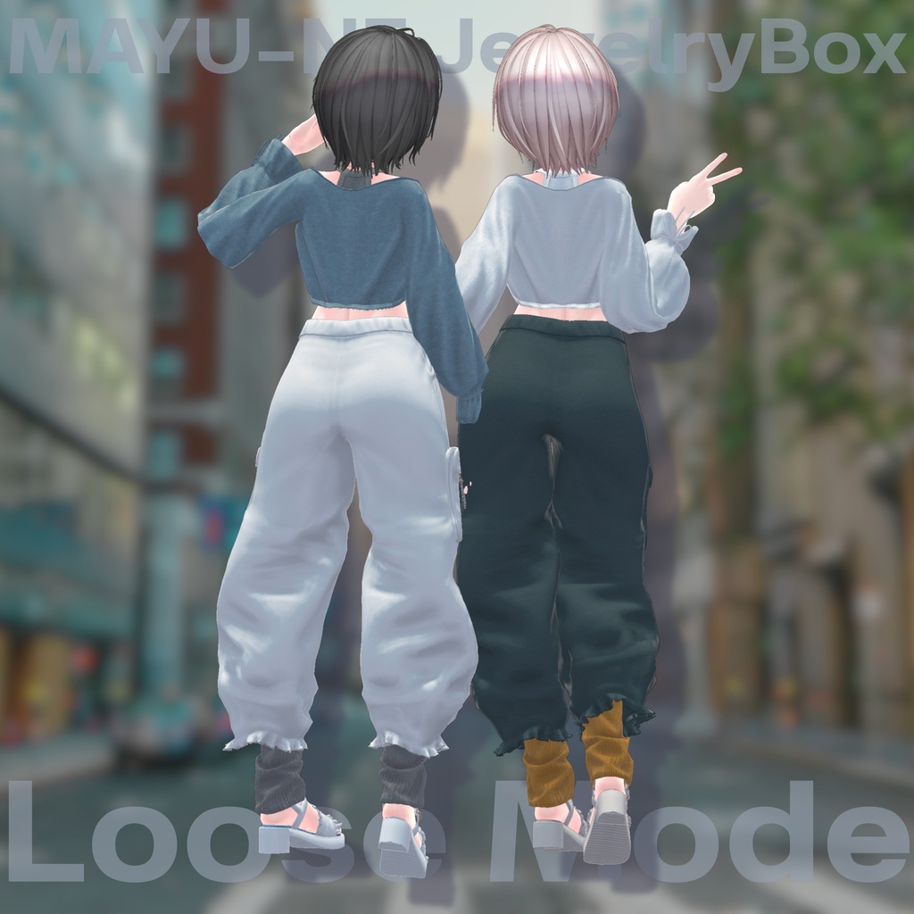 【VRChat 3D衣装】Loose Mode