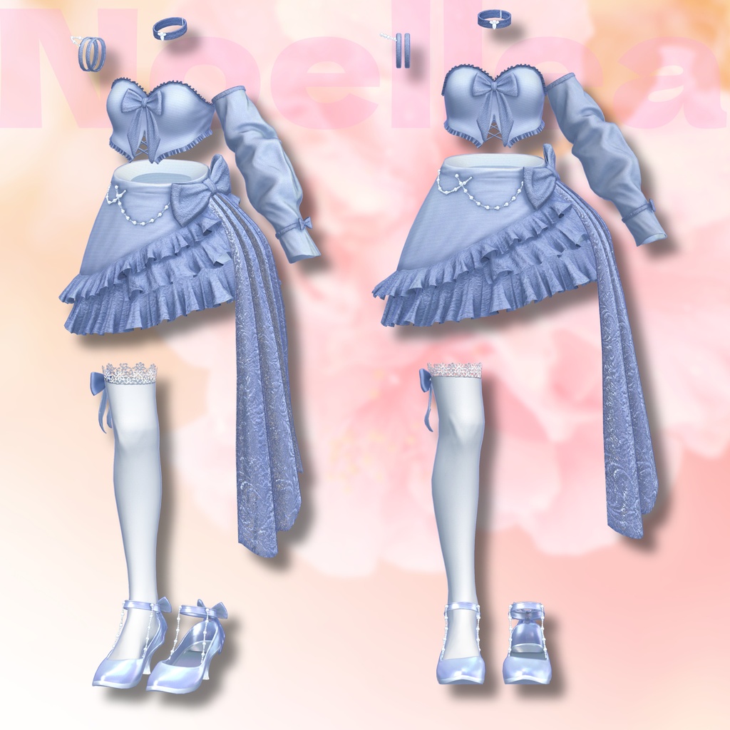 【VRChat 3D衣装】Noellea ノエリア