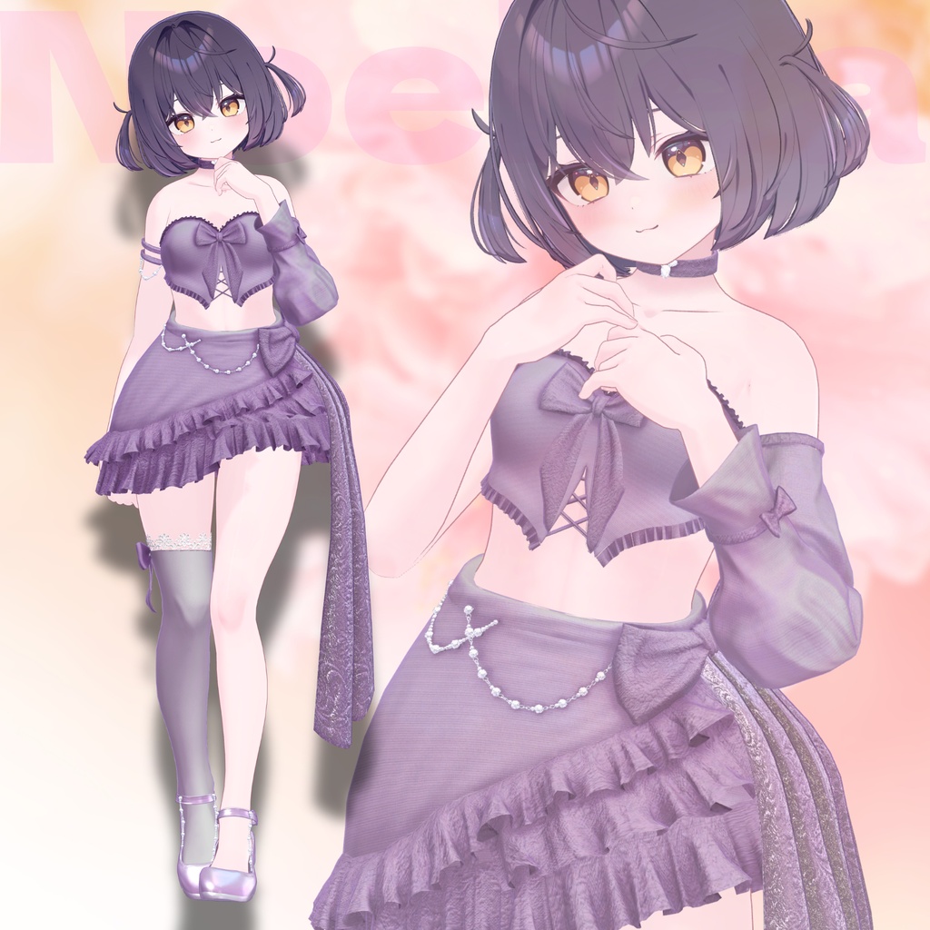 【VRChat 3D衣装】Noellea ノエリア