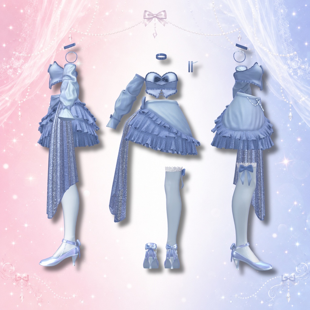 【VRChat 3D衣装】Noellea ノエリア