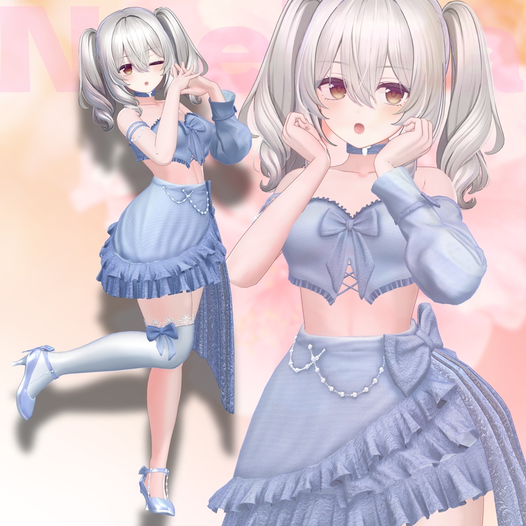 【VRChat 3D衣装】Noellea ノエリア