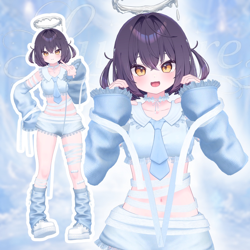 【VRChat 3D衣装】Lumière ルミエール