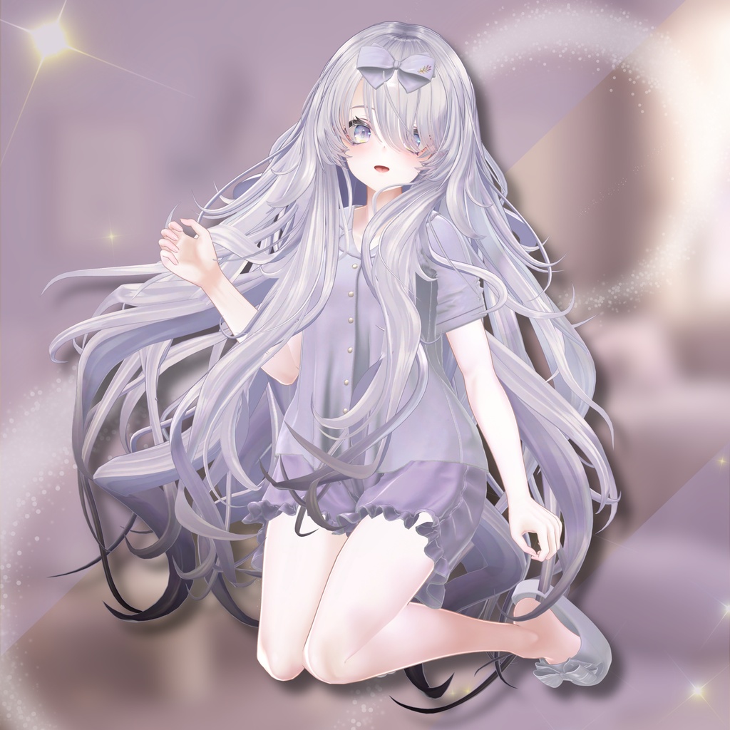 【VRChat 3D衣装】Lueur -リュール-|夏のやさしいルームウェア