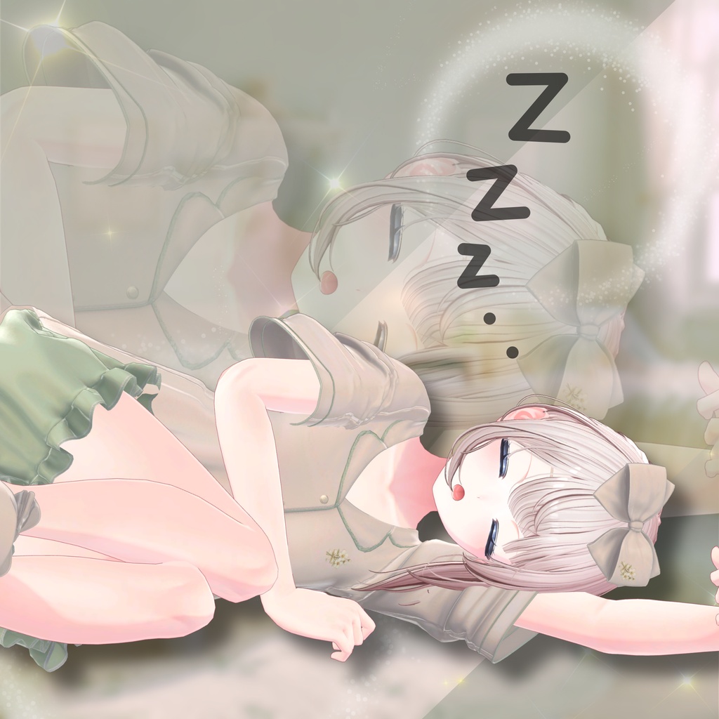 【VRChat 3D衣装】Lueur -リュール-|夏のやさしいルームウェア