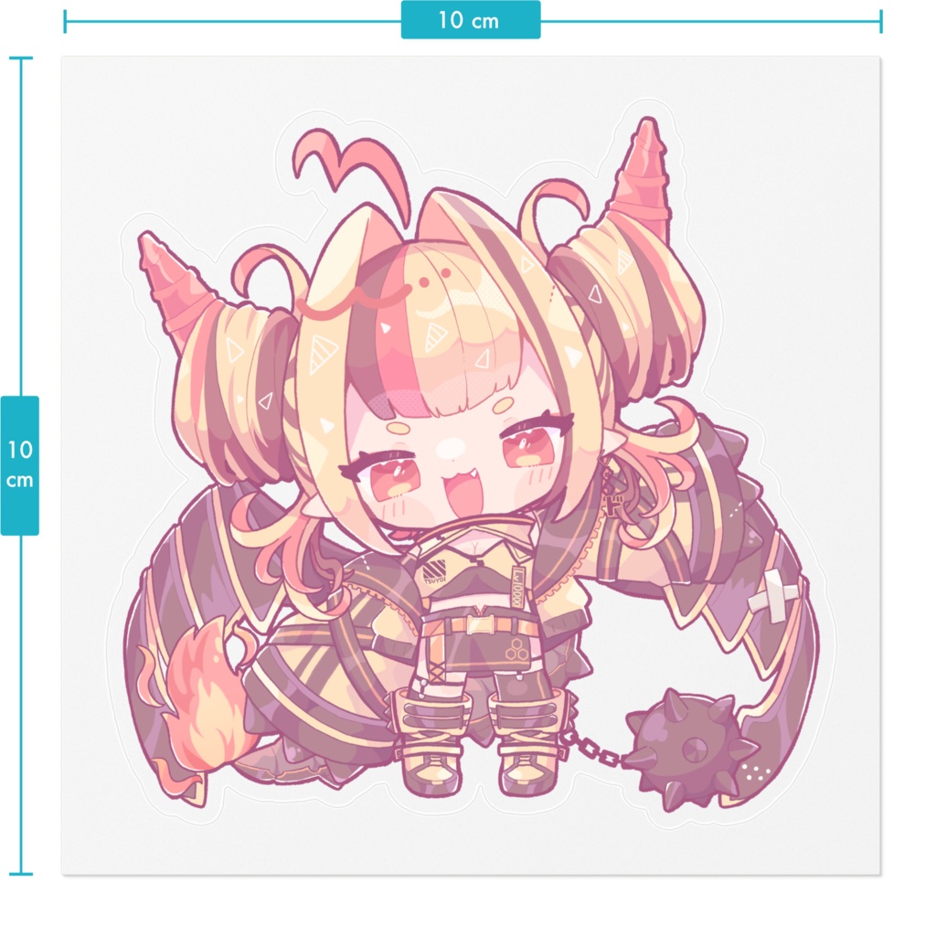 1周年記念✨ステッカー【黄瀬めい】