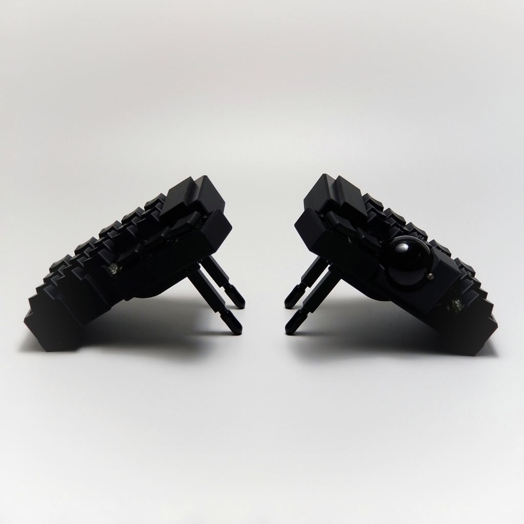 分割キーボード用テンティングパーツ