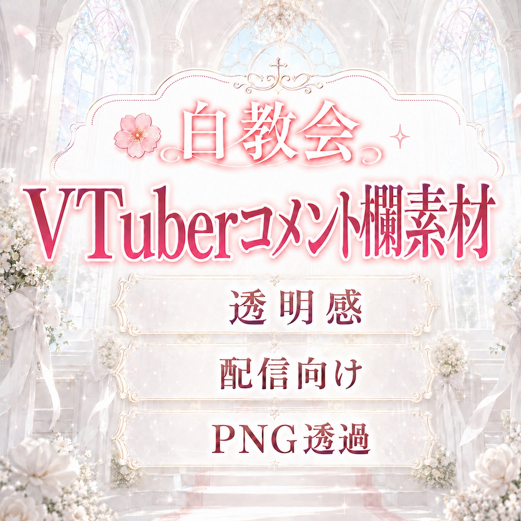 白教会VTuberコメント欄素材