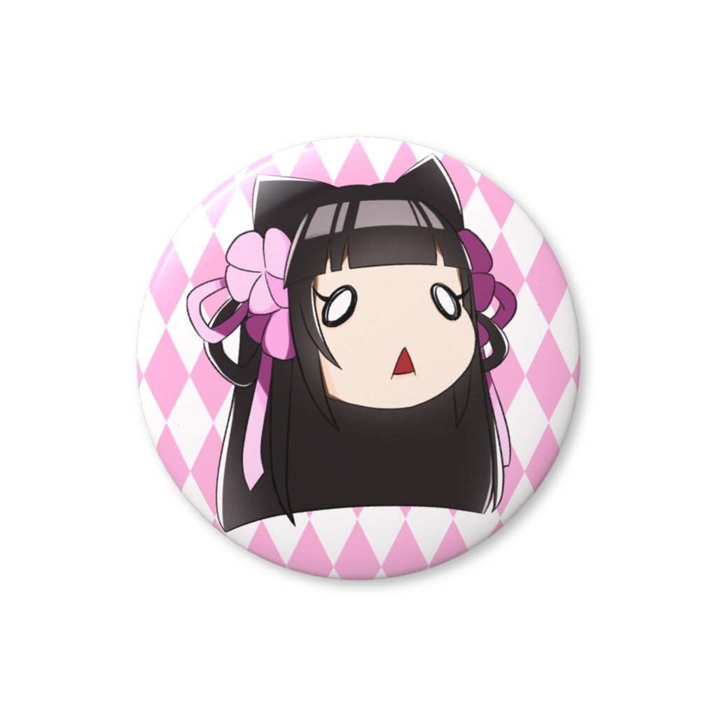 ニャン生缶バッジ(凛櫻)56㎜