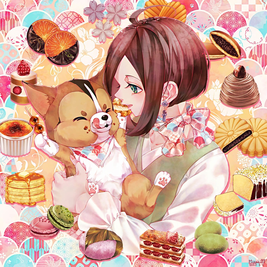 イラスト制作(カラー絵・モノクロ絵どちらも可)