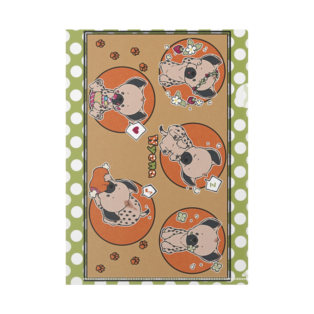 ハイエナ A4クリアファイル