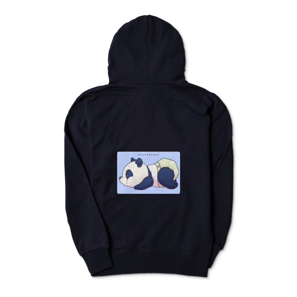 おむつパンダ ジップパーカー