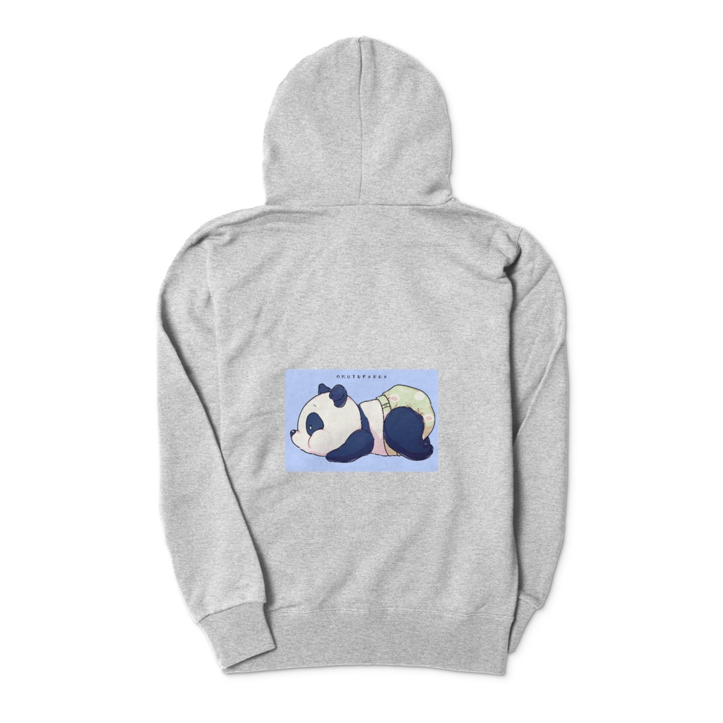 おむつパンダ ジップパーカー