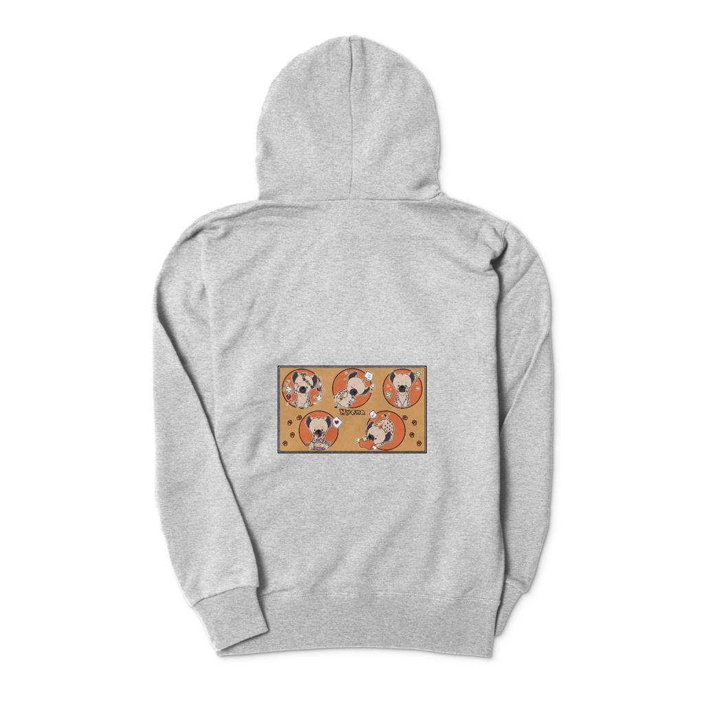 ハイエナ ジップパーカー