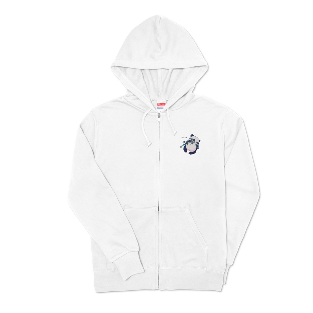 笹パンダ ジップパーカー(左胸印刷のみ)