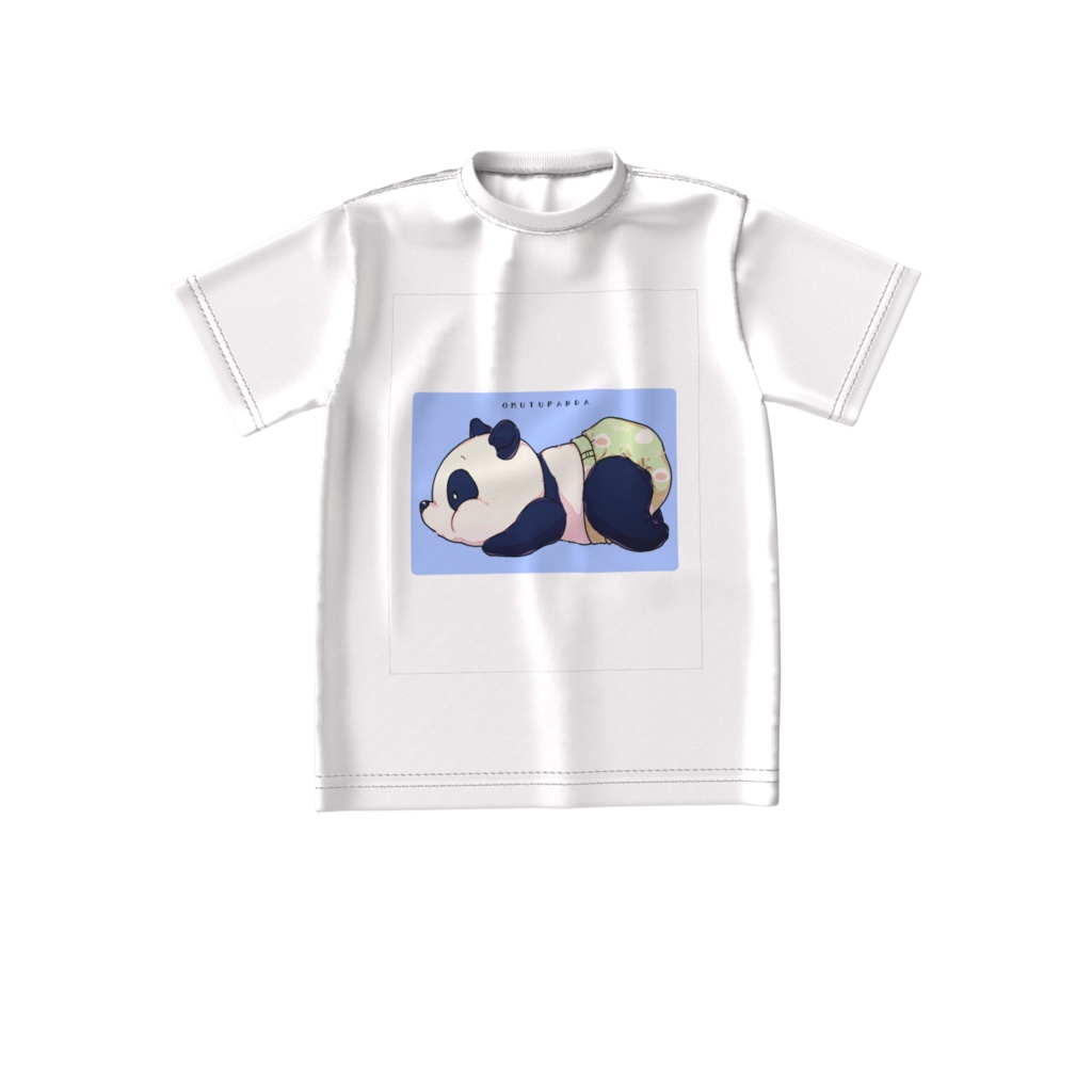 おむつパンダ ビッグシルエットTシャツ