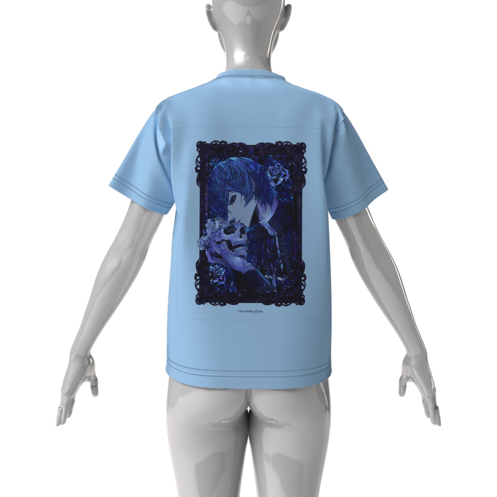 『私は貴女に相応しい』 ビッグシルエットTシャツ