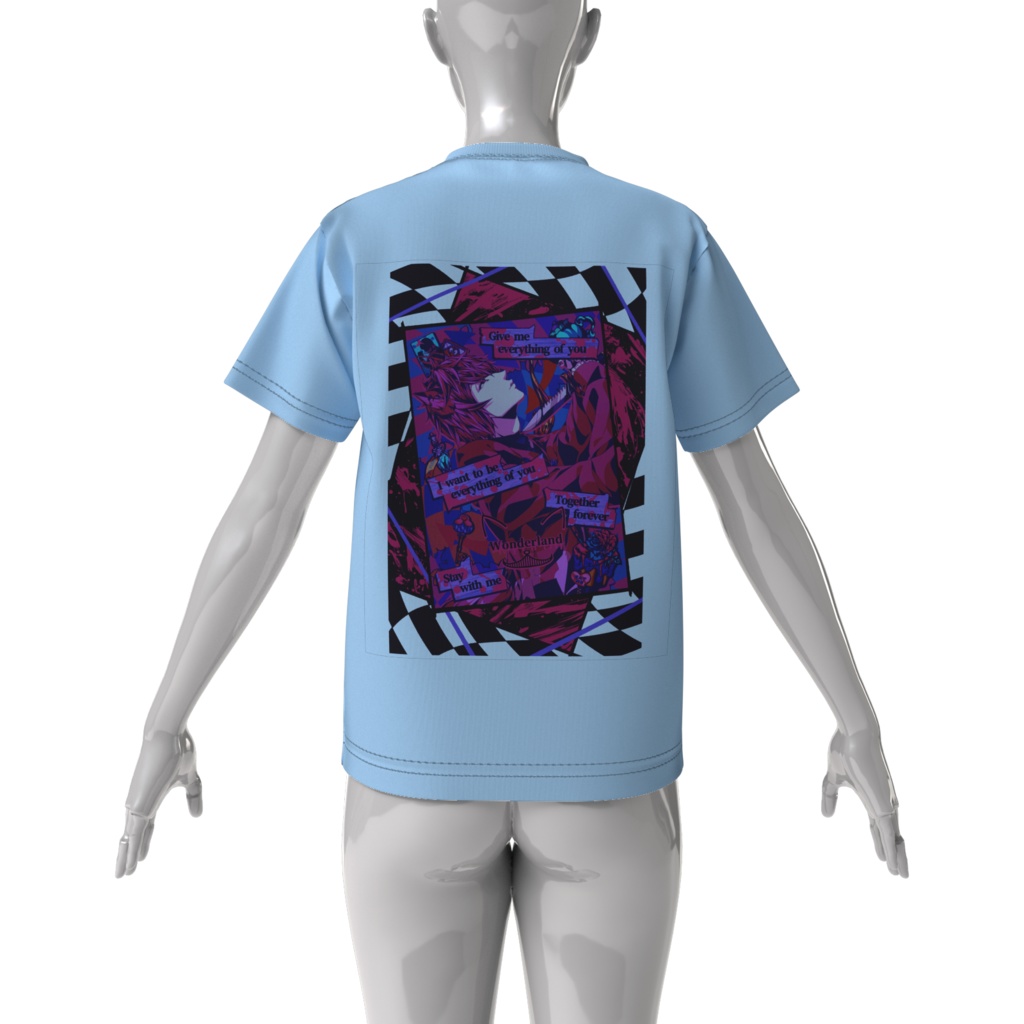 『或る猫の執着愛』 ビッグシルエットTシャツ