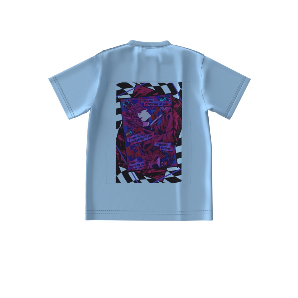 『或る猫の執着愛』 ビッグシルエットTシャツ