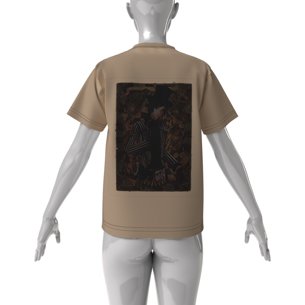 『終わらない夢』 ビッグシルエットTシャツ