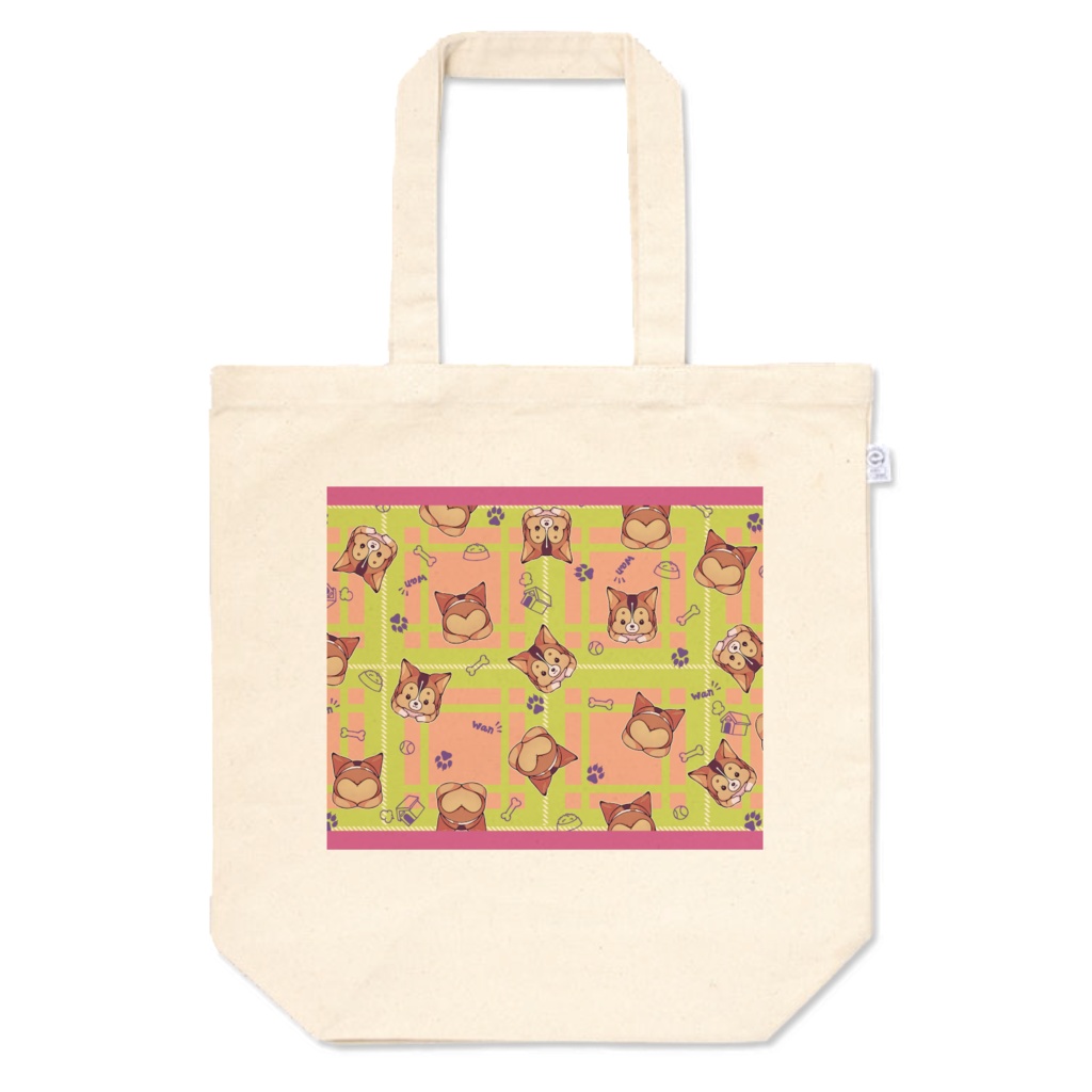 いっぱいコーギー2 トートバッグM