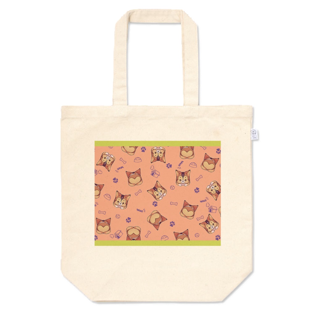 いっぱいコーギー4 トートバッグM