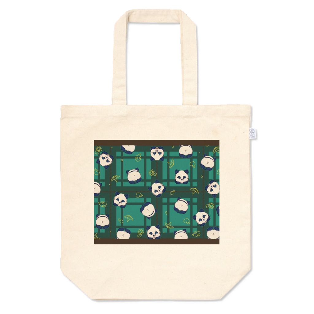 いっぱいパンダ2 トートバッグM