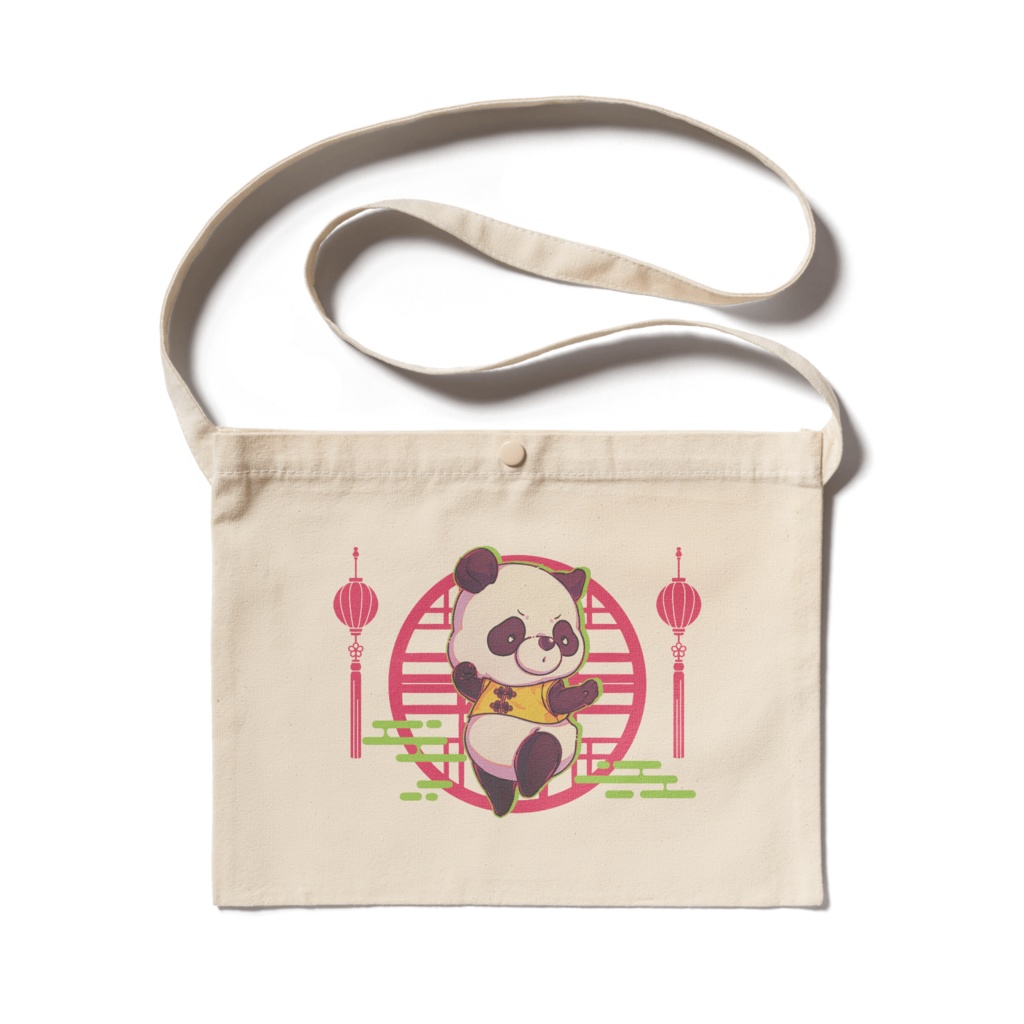 カンフー風パンダ サコッシュ
