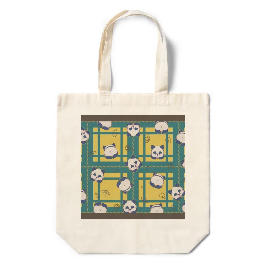 いっぱいパンダ1 エコバッグ