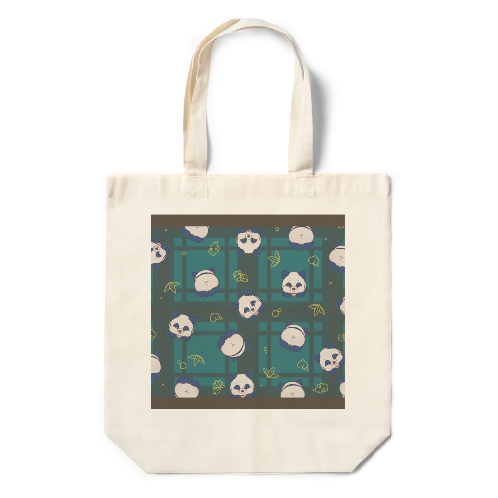 いっぱいパンダ2 エコバッグ