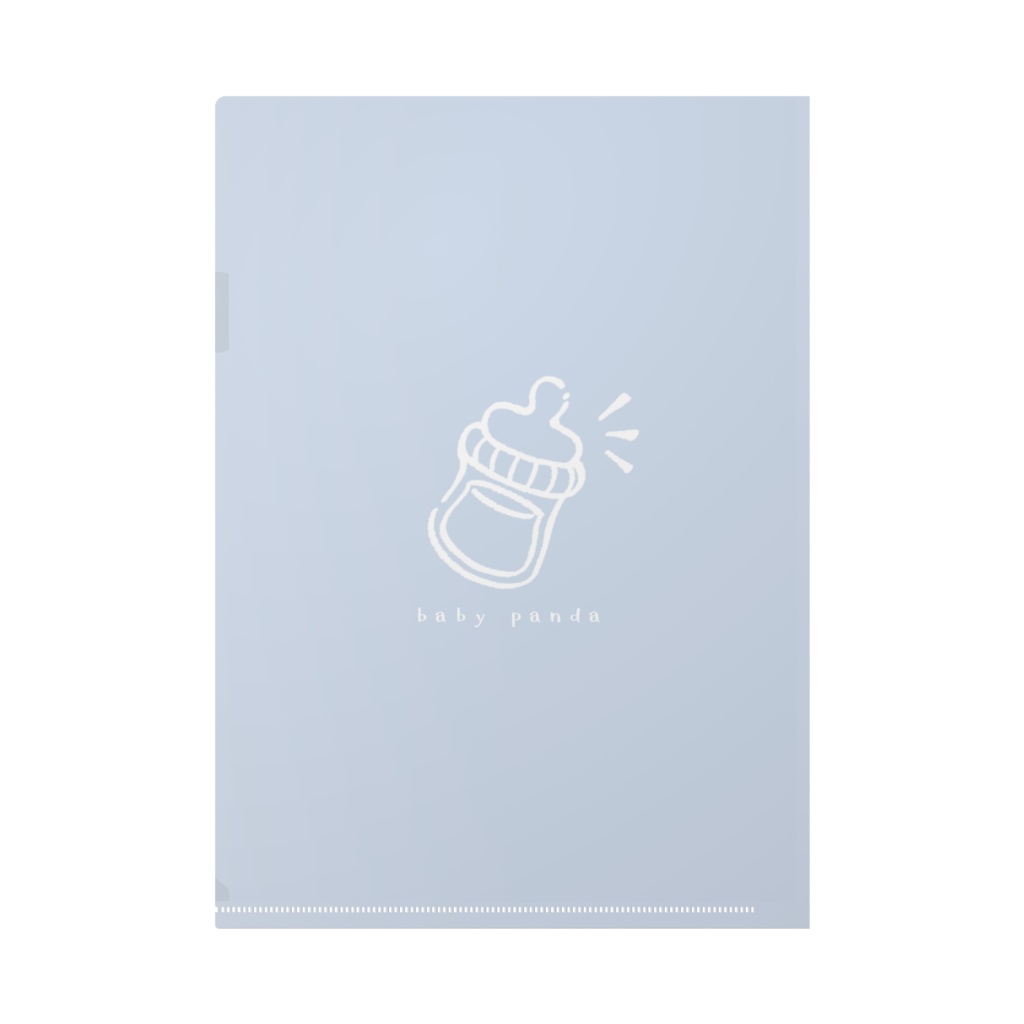 おむつパンダ A4クリアファイル
