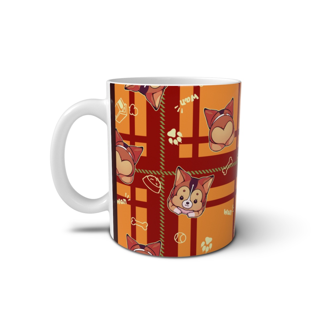 いっぱいコーギー1 マグカップ