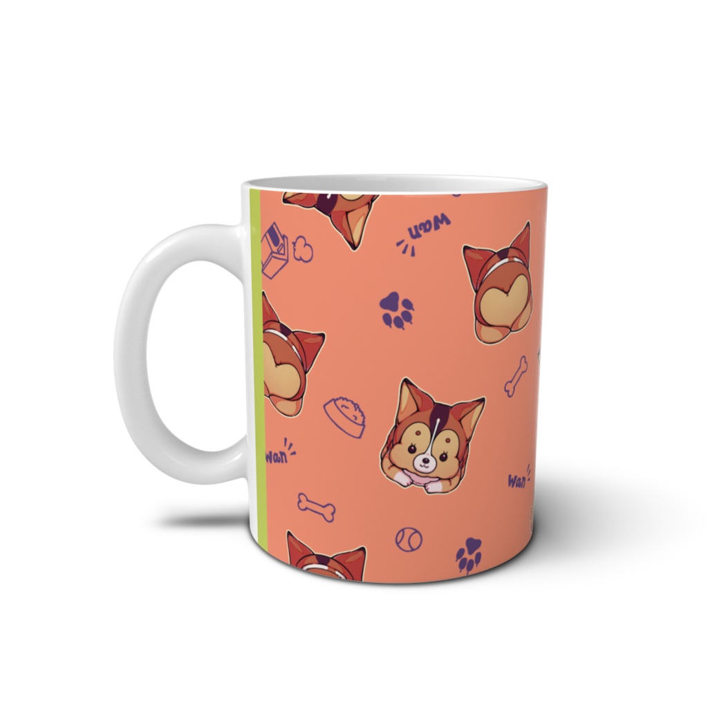 いっぱいコーギー4 マグカップ