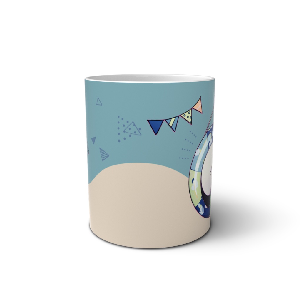 浮き輪パンダ マグカップ