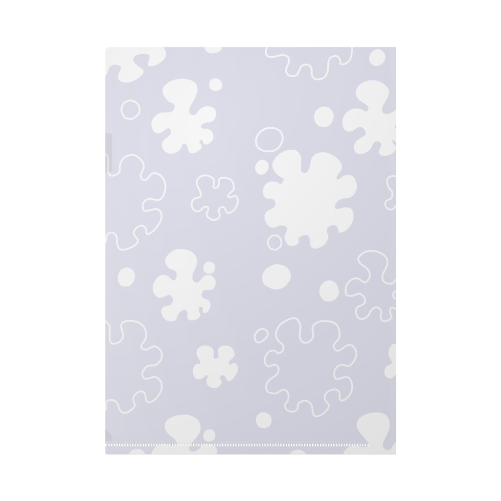 雨上がりコーギー A4クリアファイル