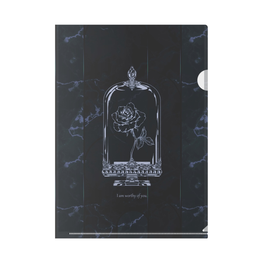 『私は貴女に相応しい』 A4クリアファイル