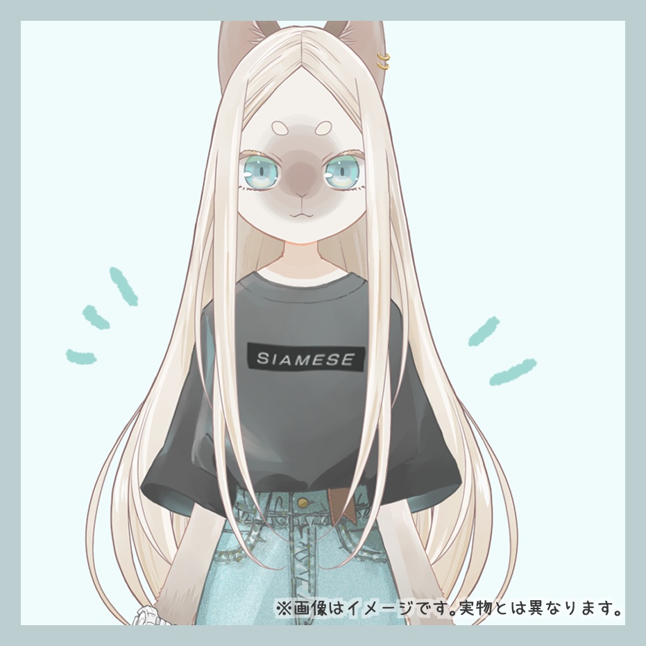 SIAMESE Tシャツwhite