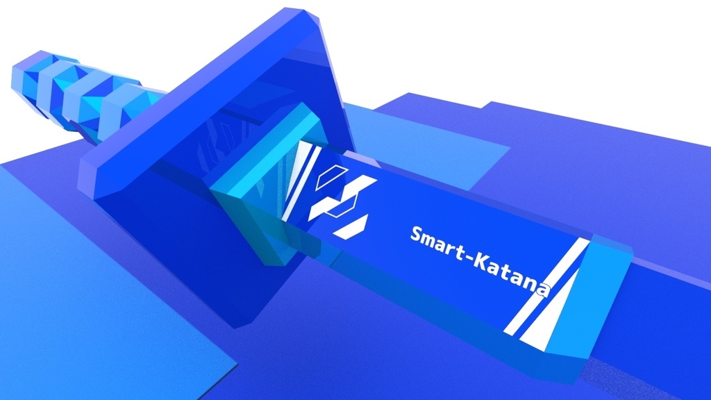 VRChat - Smart Katana【刀ギミック・Modular Avatar対応済み】【12/24 v2.0.0 Update】