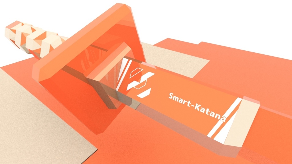 VRChat - Smart Katana【刀ギミック・Modular Avatar対応済み】【12/24 v2.0.0 Update】