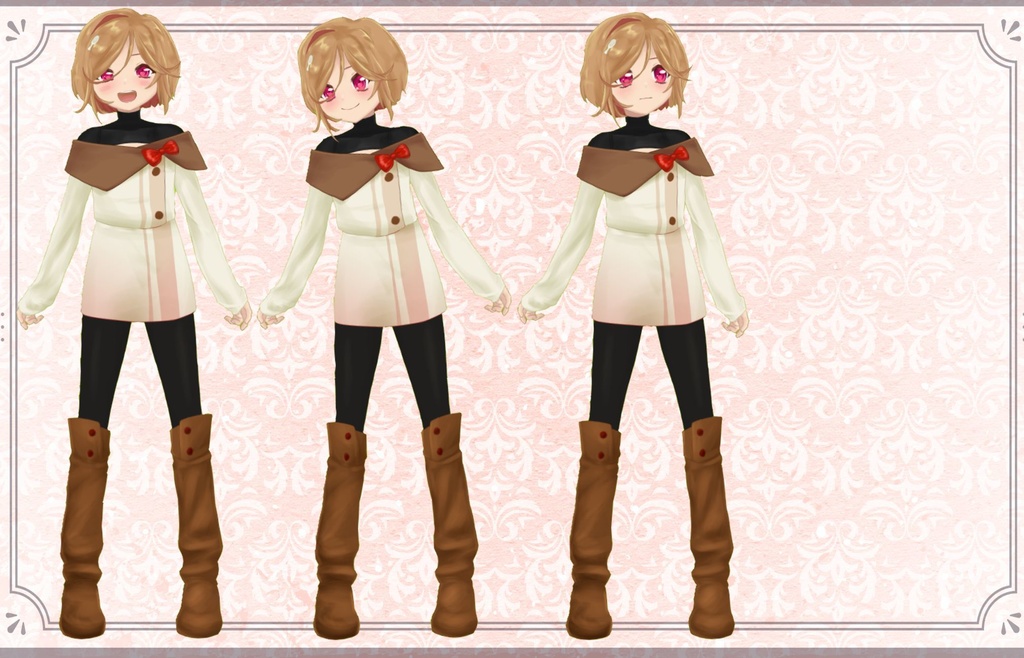 【live2D モデル】Yaki - Pre-made - Full-body rigged