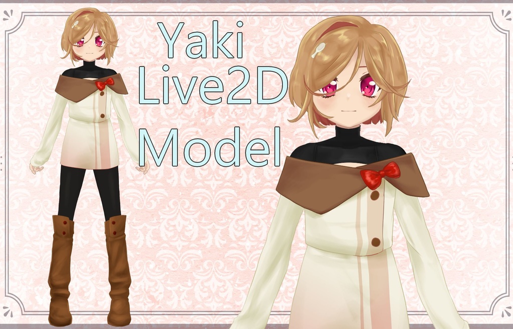 【live2D モデル】Yaki - Pre-made - Full-body rigged