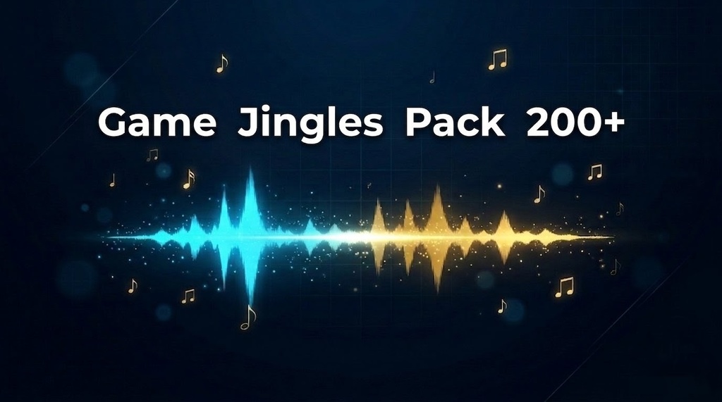 200曲以上収録 ジングル素材集（ゲーム・配信・動画対応）Game Jingles Pack 200+