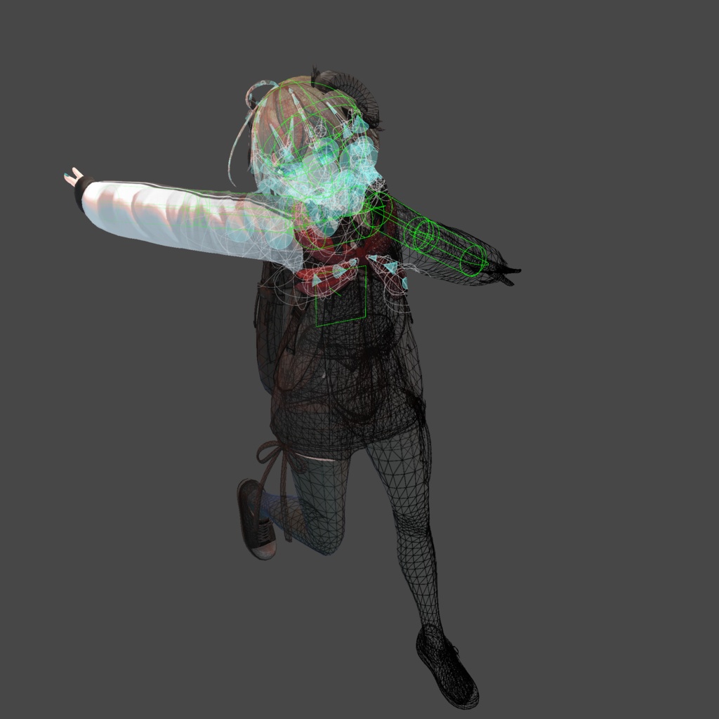 Merino Prefab - lilToon and Physbone【Unity 2022.3.22f1】