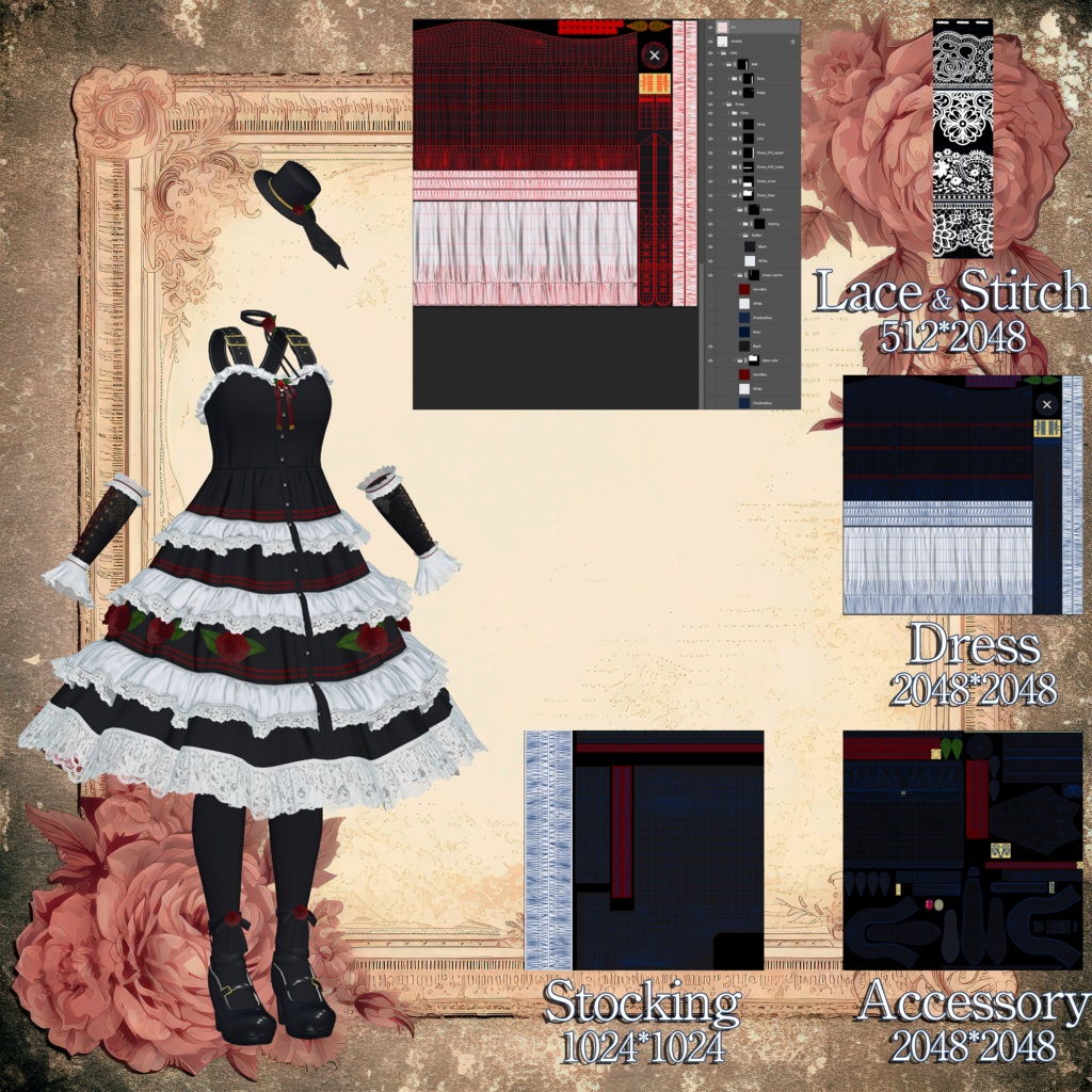 BELLUSIA 【Ver.1.0.5】【22Avatars】